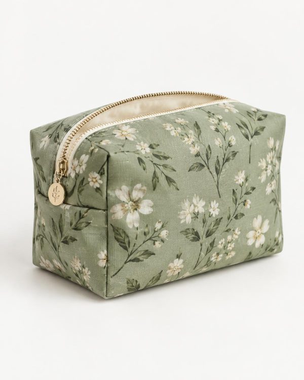 Sage Floral Boxy Bag